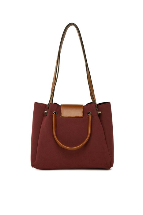 Zoozie Bags Bandolera Maxi Rojo Clarete